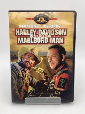 Harley Davidson and The Marlboro Man DVD 1991 Widescreen Mickey Rourke